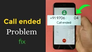 Call ended problem in jio sim - Call ended problem on android - Jio sim call ended problem