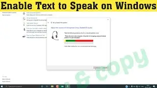 How to Convert Text to Speech in Windows 11/10