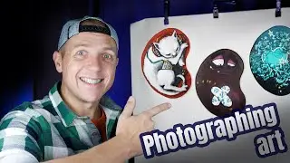 How To Photograph Paintings - In the studio with Inkie, SPZero and more Upfest artists