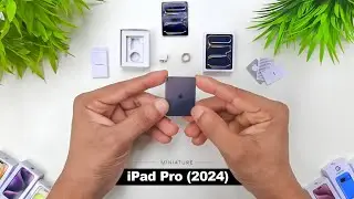 Apple iPad Pro (2024) 13 inch Miniature Unboxing | iPad Pro M4 2024