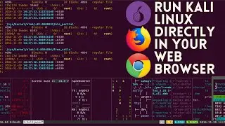 Run Kali Linux Directly In Your Web Browser