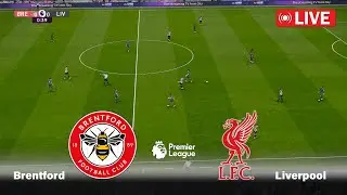 🔴LIVE : BRENTFORD vs LIVERPOOL | English Premier League 24/25 | Full Match | PES 21 Game Simulation