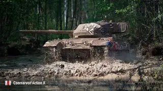 Caernarvon Action X - КАК ФАРМИТ И КАК ИГРАЕТСЯ В WoT?