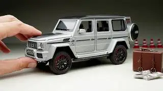 Unboxing of Miniature Mercedes AMG G63 Diecast Model Car