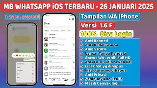 Update MB WhatsApp v1.6 Terbaru Tgl 26 Januari 2025 || WA GB Terbaru 2025