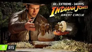 Indiana Jones and the Great Circle#4 ➤ПРОХОЖДЕНИЕ 4K➤НА ХАРДЕ➤НА ПК PS5