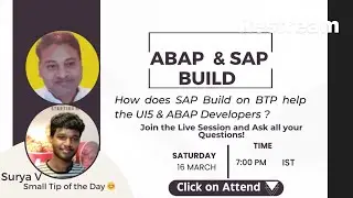 ABAP and SAP BUILD on BTP