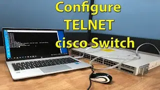 How to configure telnet on cisco switch Easy way
