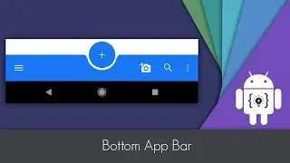 Android Studio - BottomAppBar - P1 - MATERIAL DESIGN
