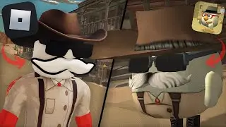 😱Превратил РОБЛОКС в ЧИКЕН ГАН! **Повторил Свой СКИН**
