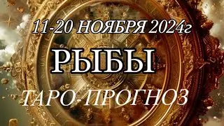 РЫБЫ ♓️ ТАРО-ПРОГНОЗ 11-20 НОЯБРЯ 2024г