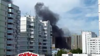 Пожар в Эталон-Сити 29 июня 2016