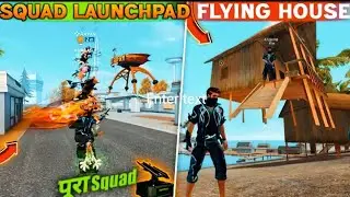 FF ob41 updated all grush top 10/New Squad Launcher पूरा Squad एक साथ New Flying😱 House Bug ob41😱😱