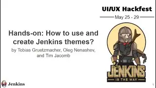 Hands-on: How to use and create Jenkins UI themes, and a Dark Theme project