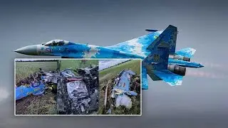 IT'S CONFIRMED: RUSSIAN SU-30 IS SHOT DOWN OVER THE BLACK SEA WITH MANPAD || 2024