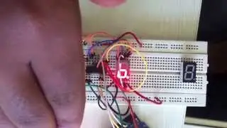 Infrared distace sensor with display (working)