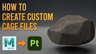 How to Create Cage Files for Perfect Substance Painter Bakes