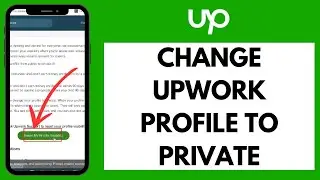 How To Change Upwork Profile From Private To Public (2024) | Upwork Private Account