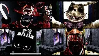 FNaF: SINISTER TURMOIL DEMO - All Jumscares!!!