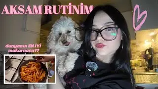 AKŞAM RUTİNİM ☕️🎀🫧