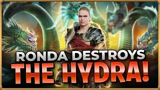 AMAZING DAMAGE!! Ronda Rousey Takes Over Hydra... Raid: Shadow Legends