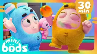 Oh No, Bubbles invention | Minibods | Baby Oddbods |Kids Learn ! | Kids Cartoons