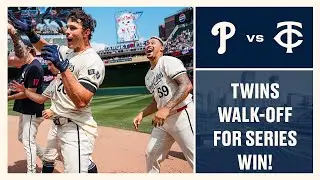 Phillies vs. Twins Game Highlights (7/24/24) | MLB Highlights