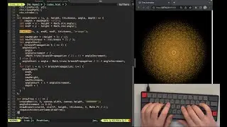 ASMR Programming - Tree Animations - No Talking