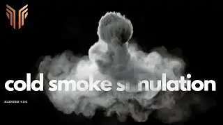 Cold smoke simulation - Blender 4.0.0