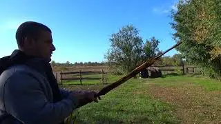 ПРОСТОЙ ЛУК КОТОРЫЙ МОЖНО СДЕЛАТЬ САМОМУ. Flatbow