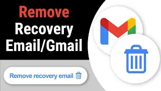 How to remove recovery email from gmail in laptop