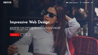 How To Make A Website Using HTML And CSS Step by Step | Website Header Design