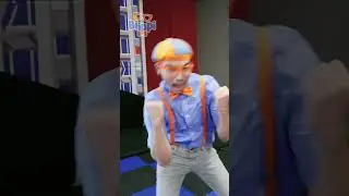 Shake those Wiggles out of town 〰️ ! #blippi #musicvideo #dance #shorts