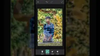 #shorts PicsArt new photo editing।। Background edit tutorial।। #abhijiteditz #youtubeshort #picsart