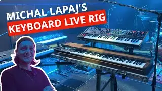 Riverside - Michal Lapaj's Synthesizer and Keyboard Live Rig (ID.Entity Tour 2023)
