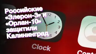 Российские «Элерон-3» и «Орлан-10» защитили Калининград