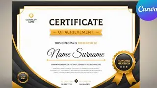 7 0 How to Design Certificates with Canva