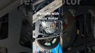 Porsche Tesla Restomod Roadster #shorts