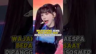 Wajah Karina Aespa beda banget saat dipanggung dengan disosmed 