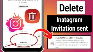 how to unsend invite message on instagram | instagram invite message delete | invite sent delete