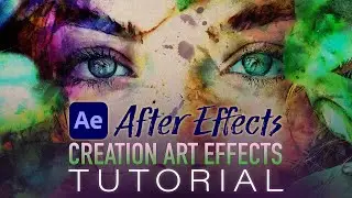 After Effects Tutorial - Turn Footage to Animated Art (Creation Art Effects)