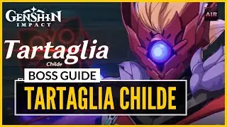 Genshin Impact - How To Solo Tartaglia | Childe Boss Guide [F2P With No 5 Stars Heroes]