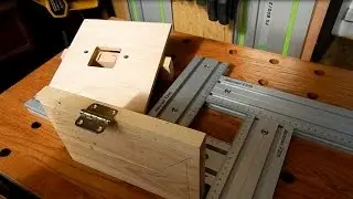 Шаблон для врезки петель фрезером