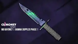 CS:GO | M9 Bayonet - Gamma Doppler Phase 1