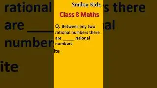 Rational Numbers Class 8 Maths question #shorts #ytshorts #class8 #mathshorts #maths  #ytshorts #yt