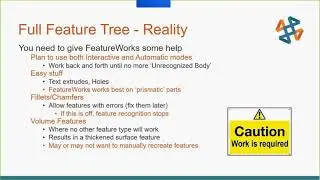 FeatureWorks Tips and Tricks for SOLIDWORKS