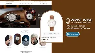 Wristwise WooCommerce Theme- TemplateTrip