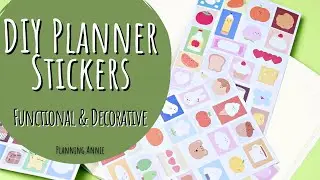 DIY Functional & Decorative Stickers: Canva Tutorial