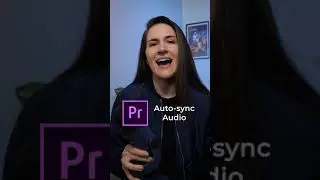 How to AUTO-SYNC AUDIO! (Premiere Pro 2022) 