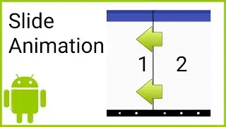 Transition animation| sliding activity| android studio